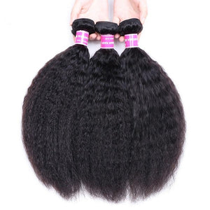 Brazilian Kinky Straight Hair Bundles