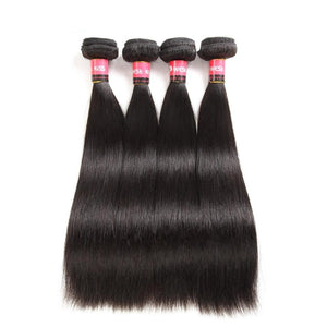 Natural Black Peruvian Hair Bundles